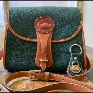 Vintage Dooney & Bourke Essex Bag & Keychain